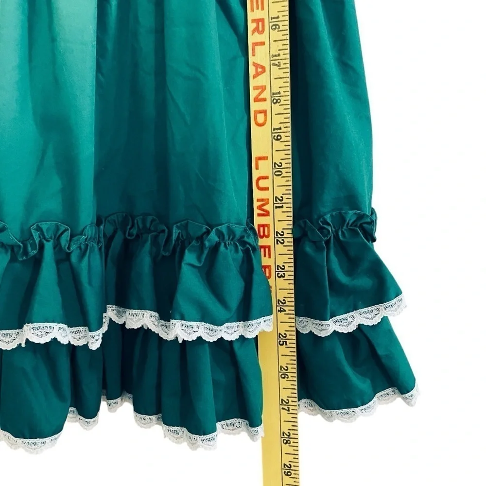 Vintage Disney Winnie the Pooh girls dress green size 6XL